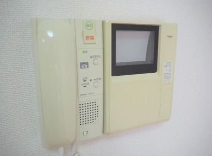 セキュリティ　来客が見えて安心のモニターフォン