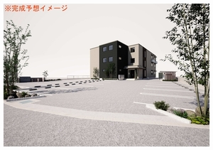 建物外観　未完成の為、各部屋準備中となります。