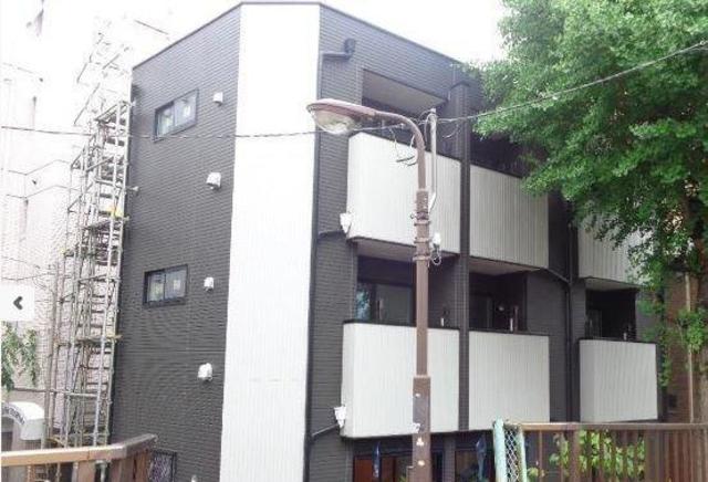 建物外観　建物外観（建築中）