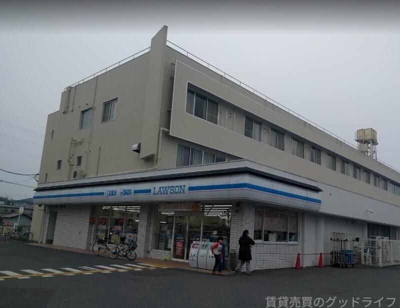 コンビニ　ローソン太秦荒木町店（コンビニ）まで58m