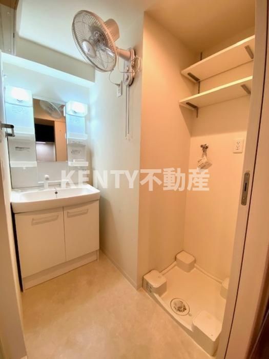 洗面設備　洗面所です