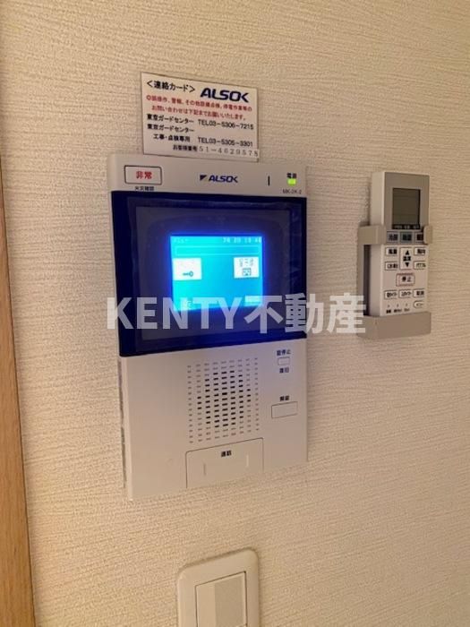 セキュリティ　０７０２号室セキュリティ・モニター付きインターホン