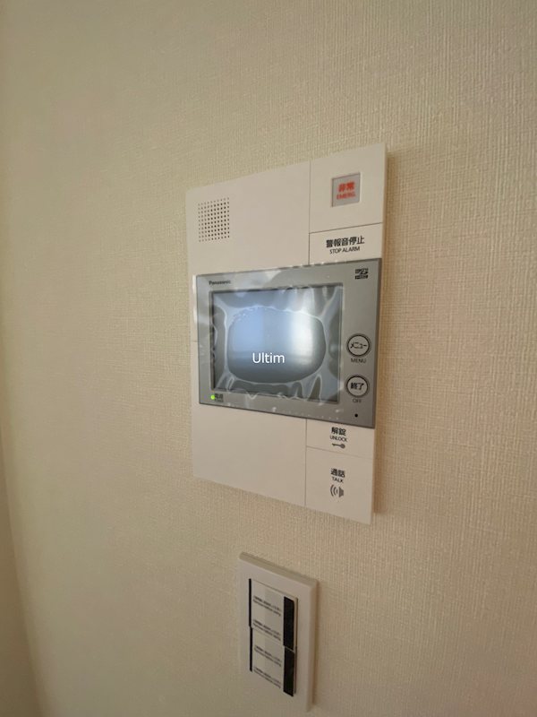 セキュリティ　別のお部屋の写真ですが参考までに