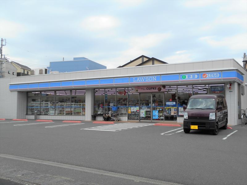 コンビニ　ローソン 横須賀平作一丁目店（コンビニ）まで756m