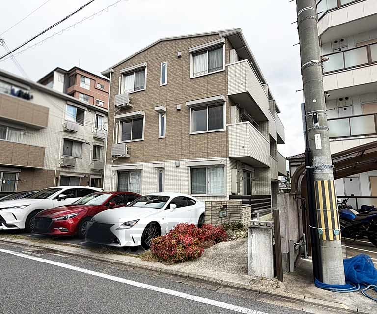 建物外観　全戸南向きです。