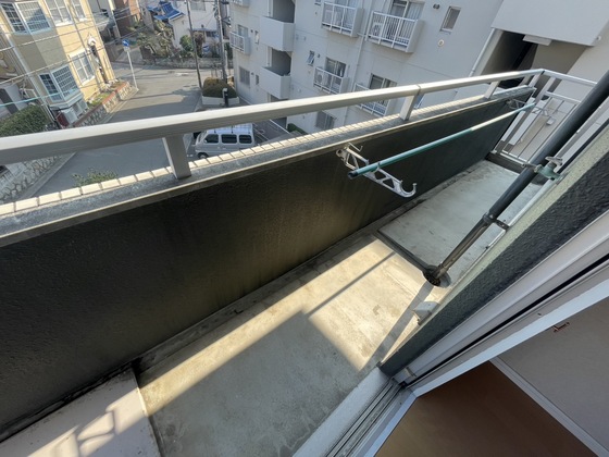 バルコニー　※別部屋の写真です