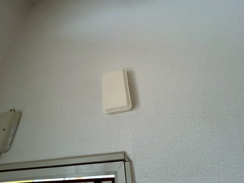 セキュリティ　来客時にはこちらのチャイムで知らせてくれます。