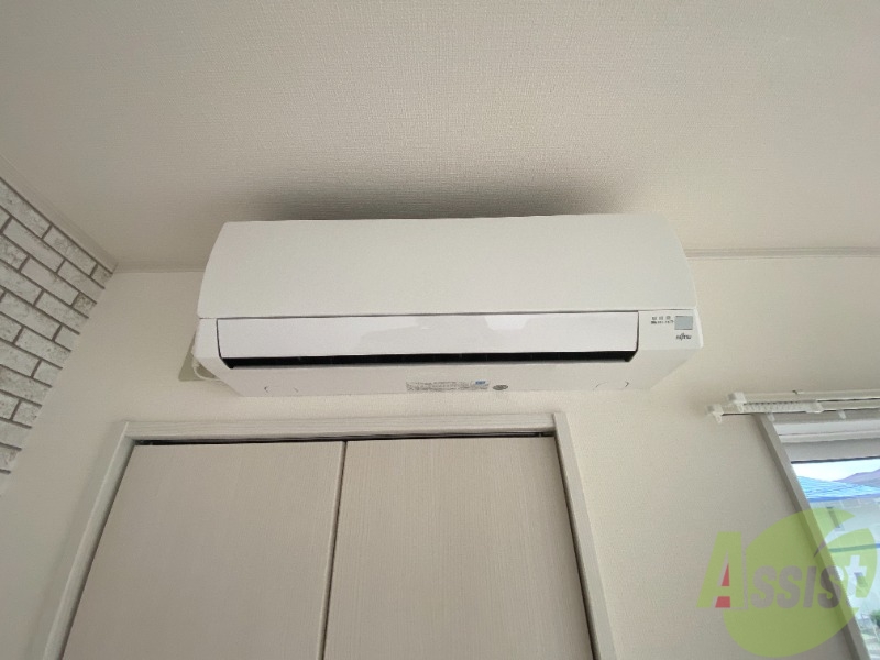 その他設備　エアコンが付いているので一年中快適に過ごせますね