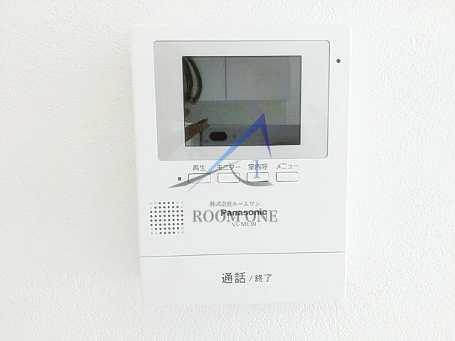 セキュリティ　モニター付インターホンです。