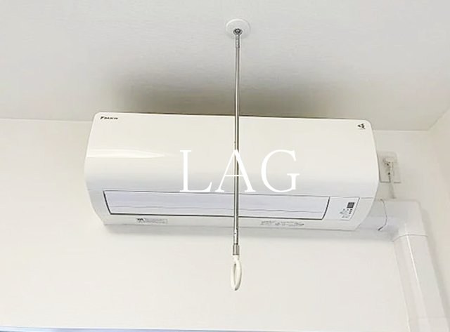 その他設備　エアコン、室内物干しです。
