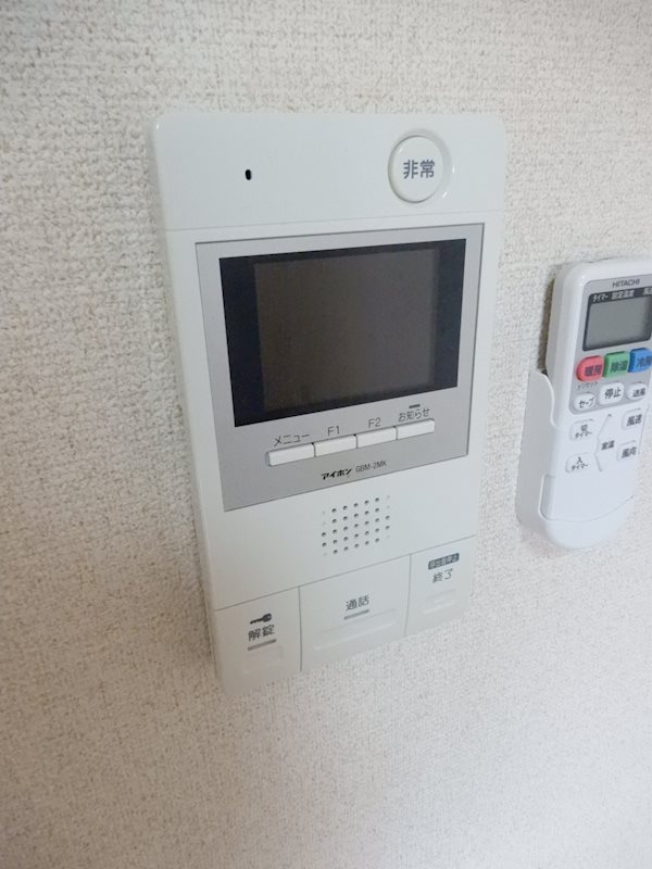 セキュリティ　モニター付インターホン
