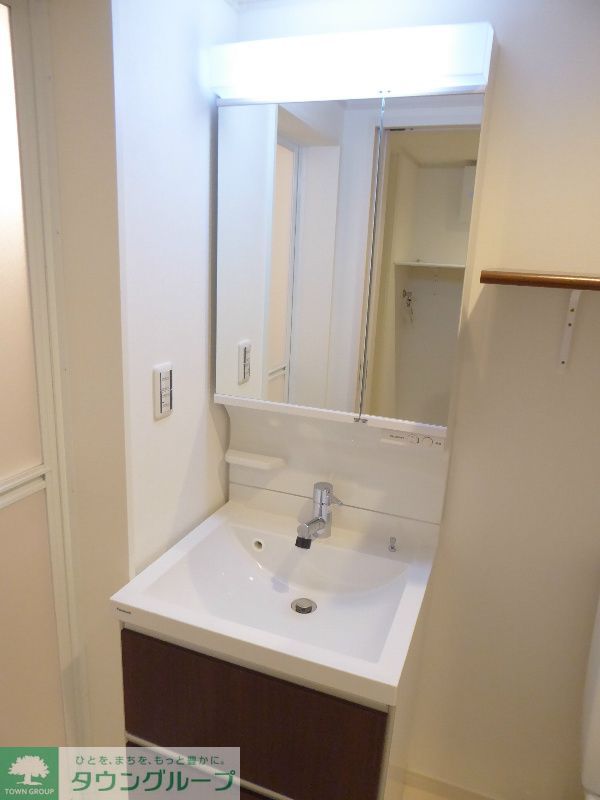 洗面設備　独立洗面台つきのお部屋です！