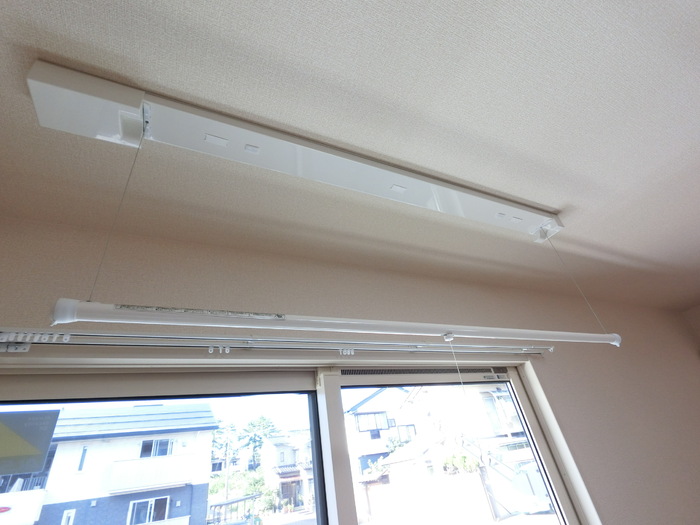 その他設備　室内物干し
