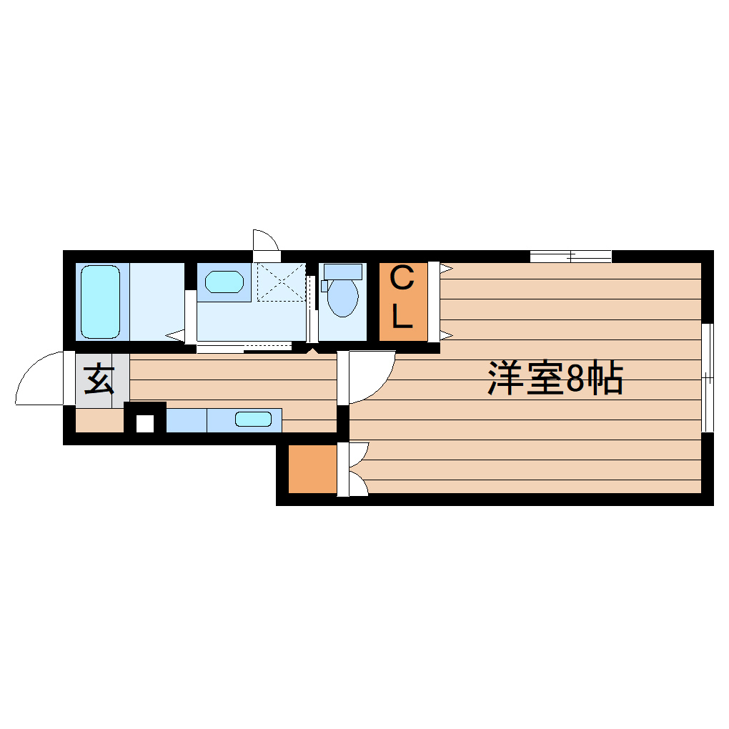 アリュール中山の間取り写真