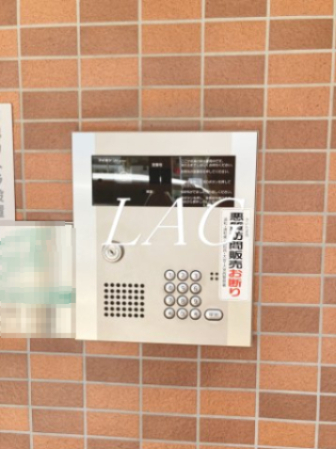 セキュリティ　オートロックです。