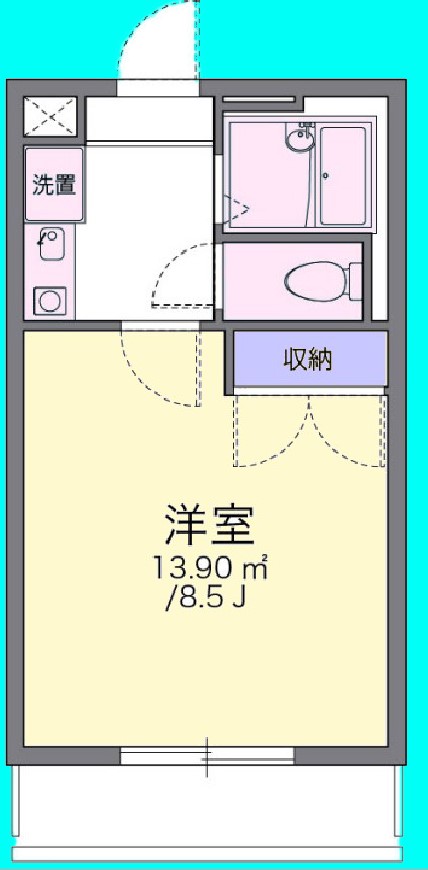 エクセルの間取り写真