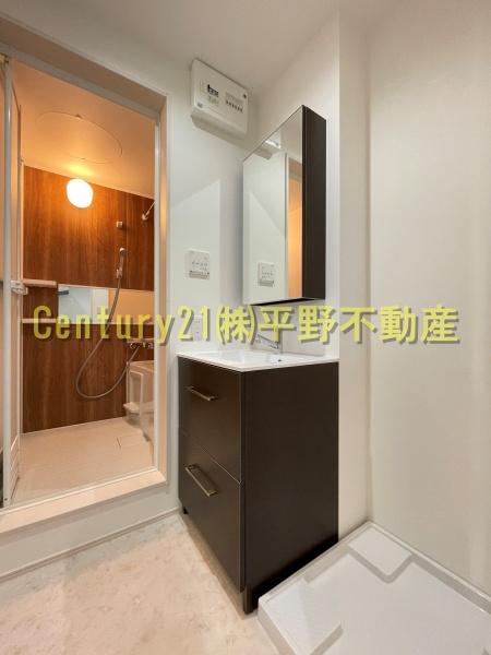 洗面設備　同建設会社施工の別物件。※参考イメージ