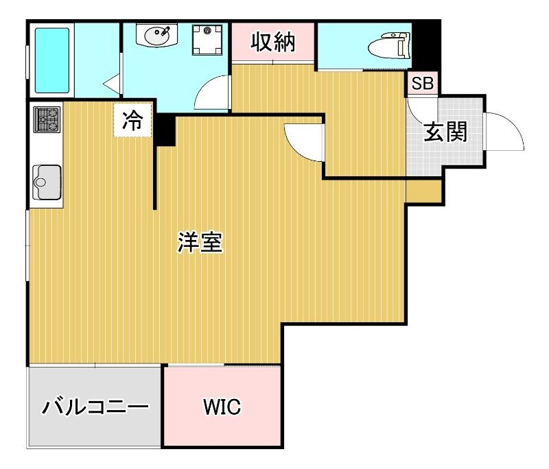 京王井の頭線 池ノ上駅 徒歩8分 3階建 築10年の間取り写真