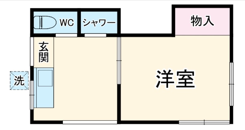 コーポ・Tの間取り写真