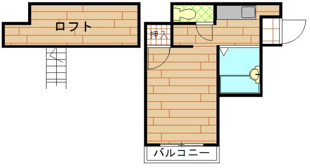 ソフィ21二日市IIの間取り写真