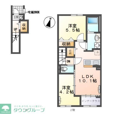 仮)川越市的場スターテラスIIの間取り写真