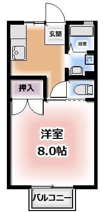 メゾンドUMの間取り写真