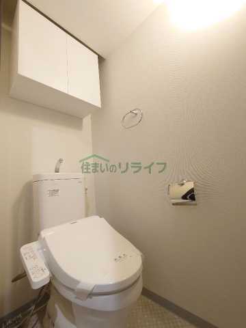 都営大江戸線 新御徒町駅 徒歩5分 10階建 築7年のトイレ写真