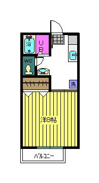 ビューシティ阿羅古Dの間取り写真