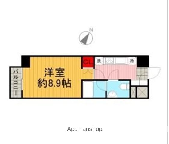 コンフォリア三宿の間取り写真