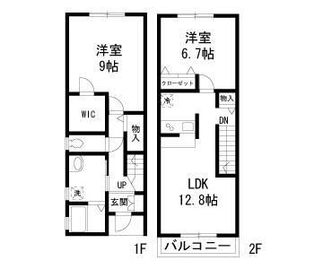 CigogneC棟の間取り写真