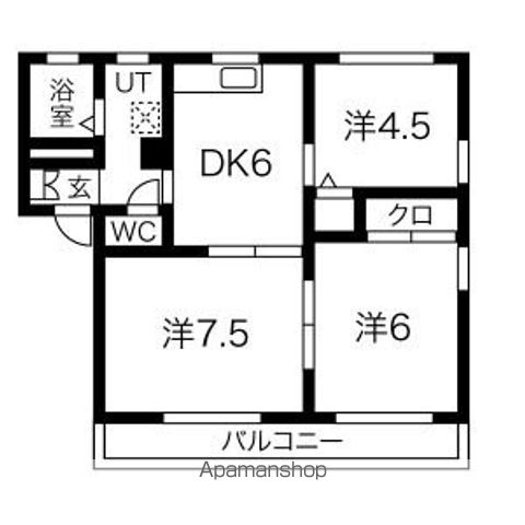 ポート未来の間取り写真