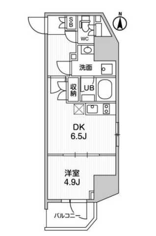 ALTERNA亀戸IIIの間取り写真