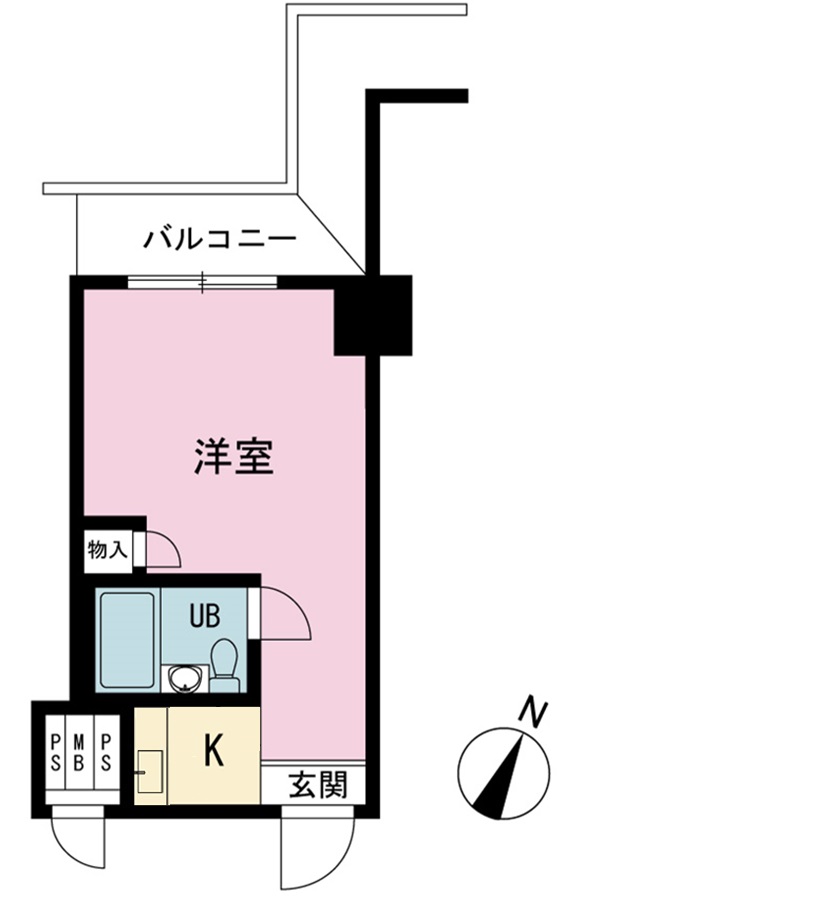 田町サンハイツの間取り写真