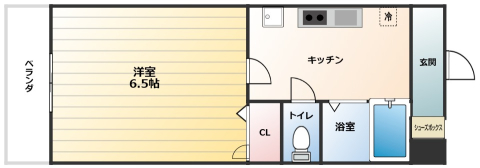 メゾンロージェの間取り写真