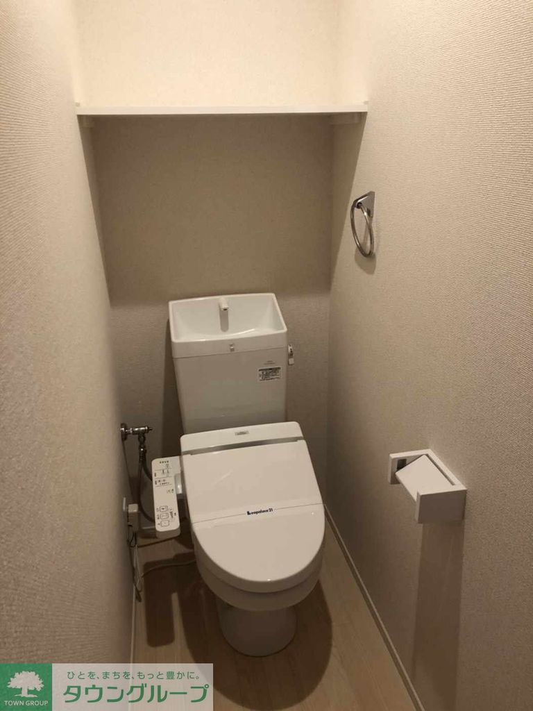 トイレ　同タイプの部屋の写真です