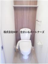 トイレ　ゆったりとした空間のトイレです