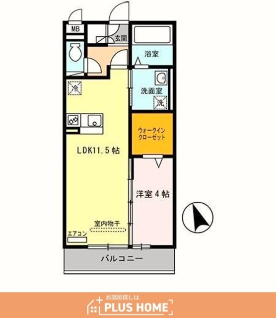 ＪＲ紀勢本線 紀三井寺駅 徒歩33分 3階建 築17年の間取り写真