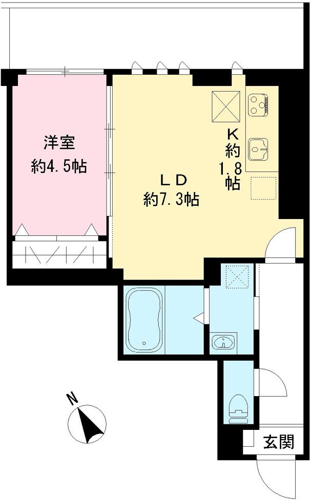 つむぎの杜 西荻みなみの間取り写真