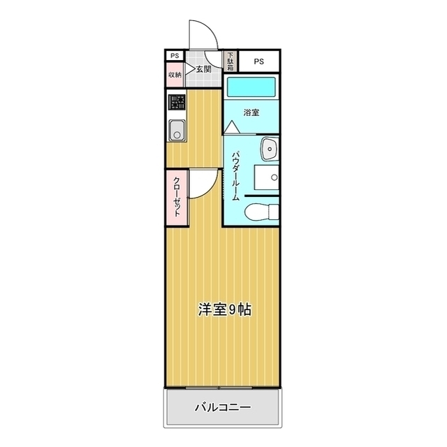 すらっと籠原駅北マンションの間取り写真