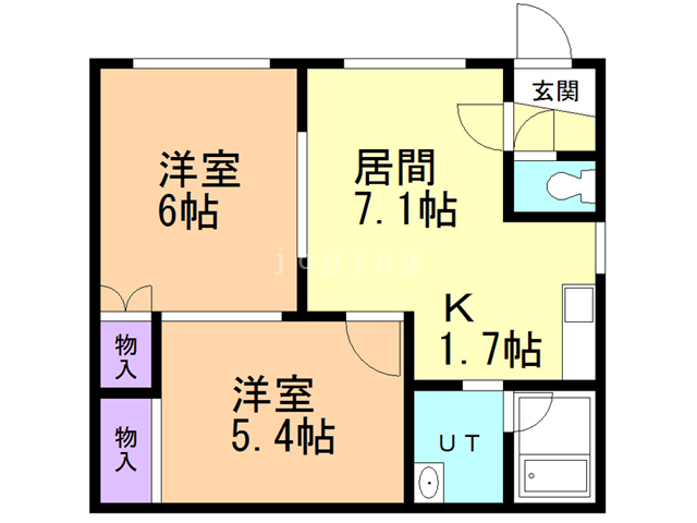 【ロジェ柏木の間取り】