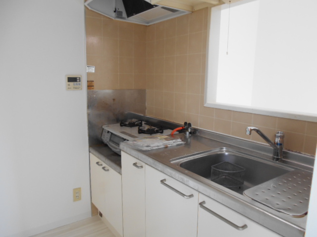 キッチン　ガスコンロ付