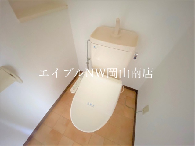 【岡山市北区三野のマンションのトイレ】