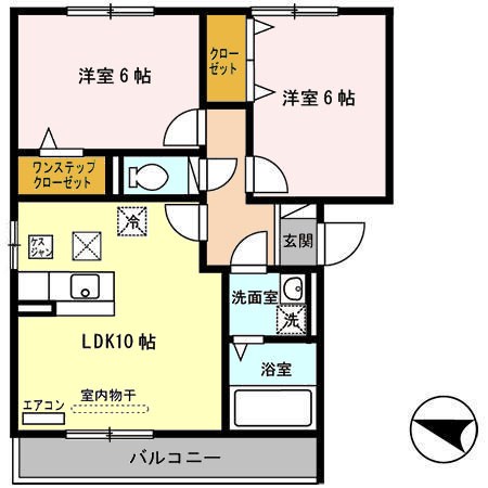 グラシアスの間取り