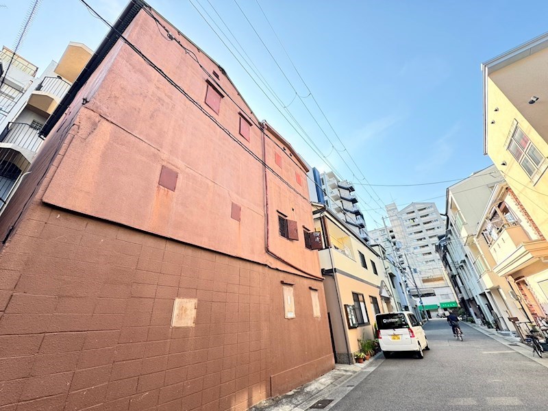 神戸市長田区水笠通のマンションの建物外観