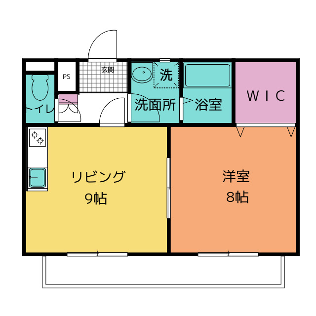 ヴィラコンテッサ伝馬町の間取り