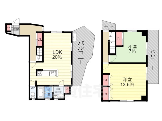 IZUKIマンションの間取り