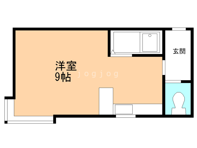 パールハイム山の手の間取り