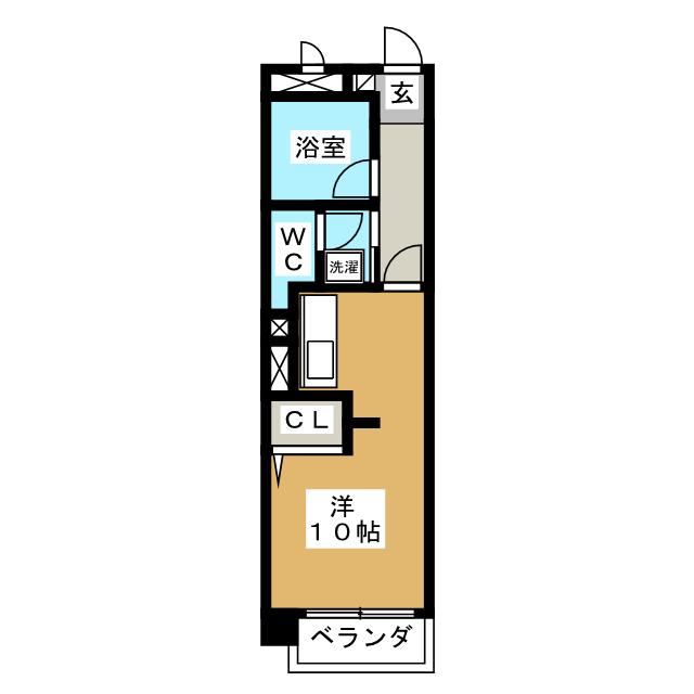 ラフォーレ司の間取り