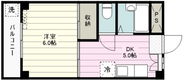 サニーコーポの間取り