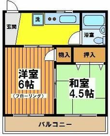 【杉並区和泉のマンションの間取り】